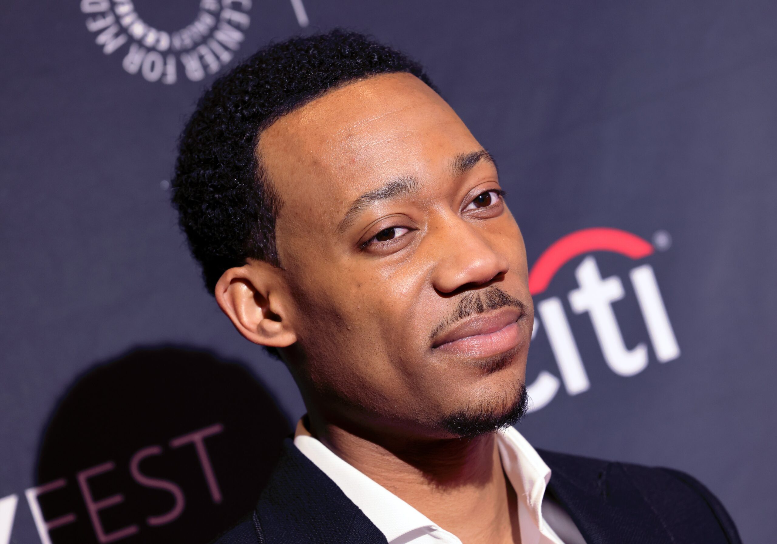 Tyler James Williams attends PaleyFest LA 2023 - “Abbott Elementary” on April 01, 2023 in Hollywood, California. Photo: Getty Images David Livingston/WireImage