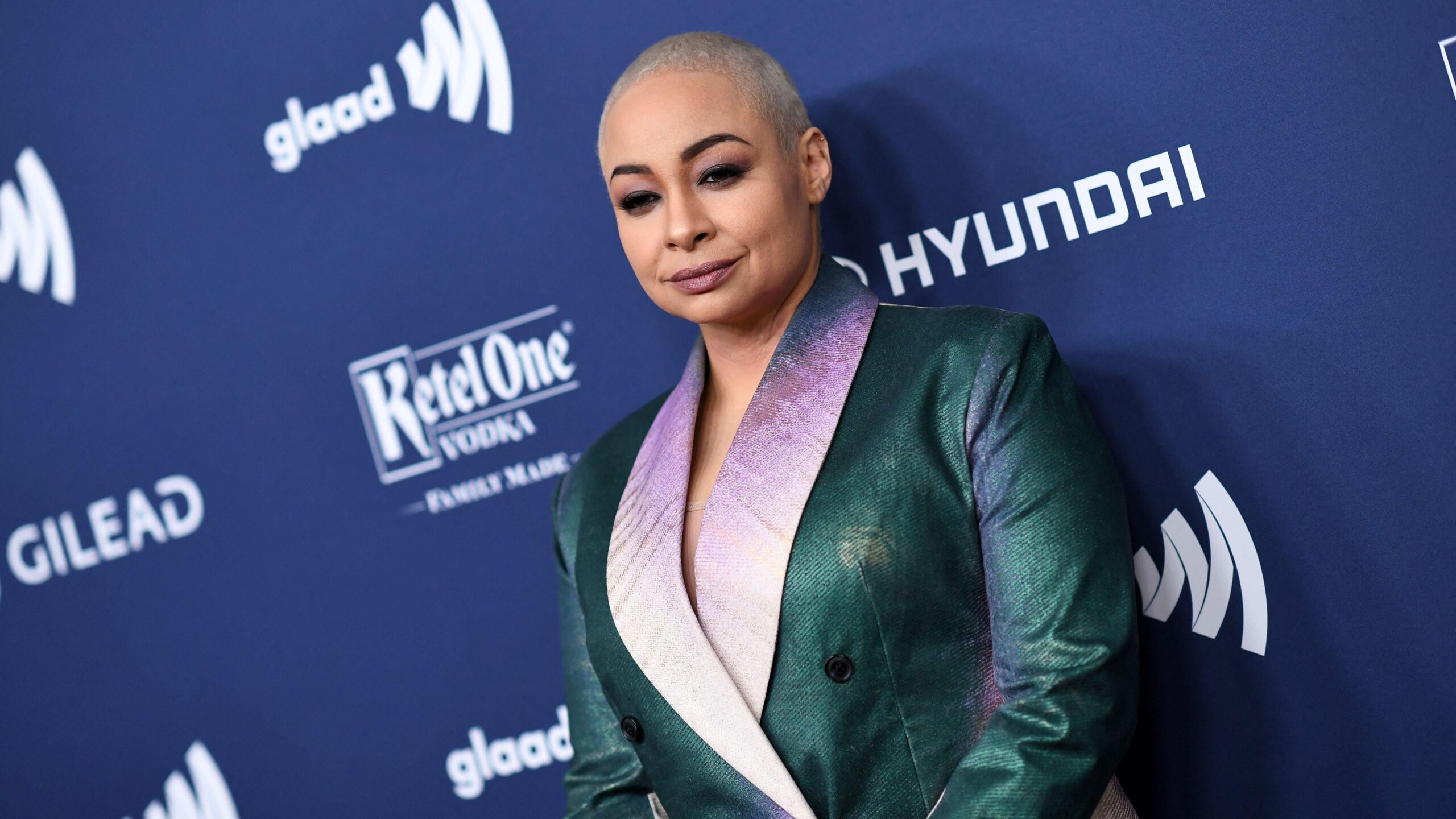 Raven-Symone arrives for the 34th annual GLAAD awards at the Beverly Hilton hotel in Beverly Hills, California, on March 30, 2023. Photo: Getty Images VALERIE MACON / AFP