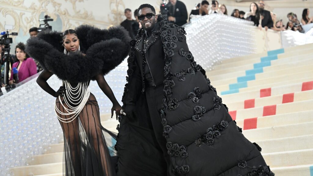 Diddy, Why You Nervous? Rap Mogul Sweats On Met Gala Carpet When Asked About Yung Miami