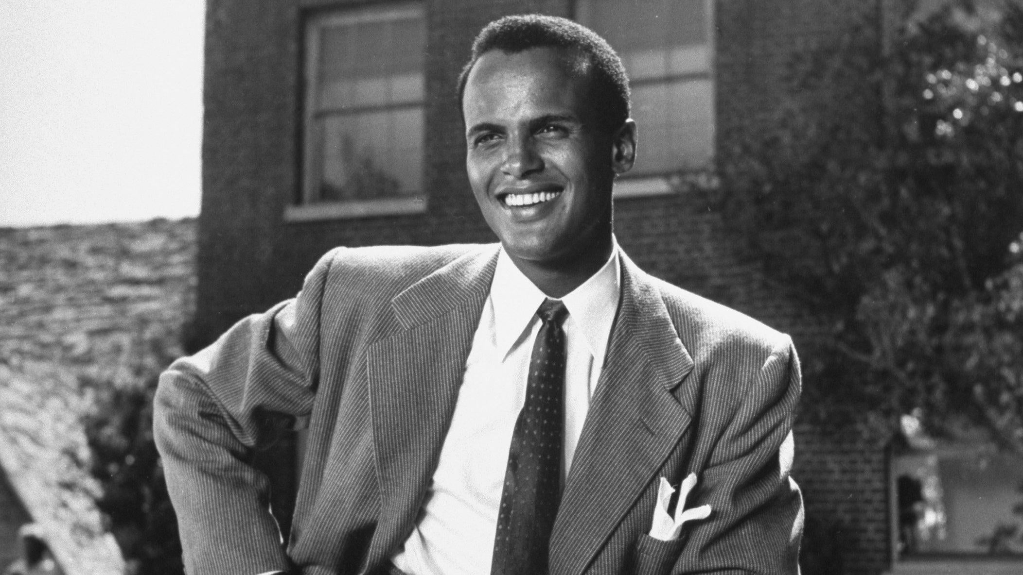 Harry Belafonte in his film debut as Mr. Williams, School Principal, in ‘Bright Road’. Photo: Getty Images John Swope