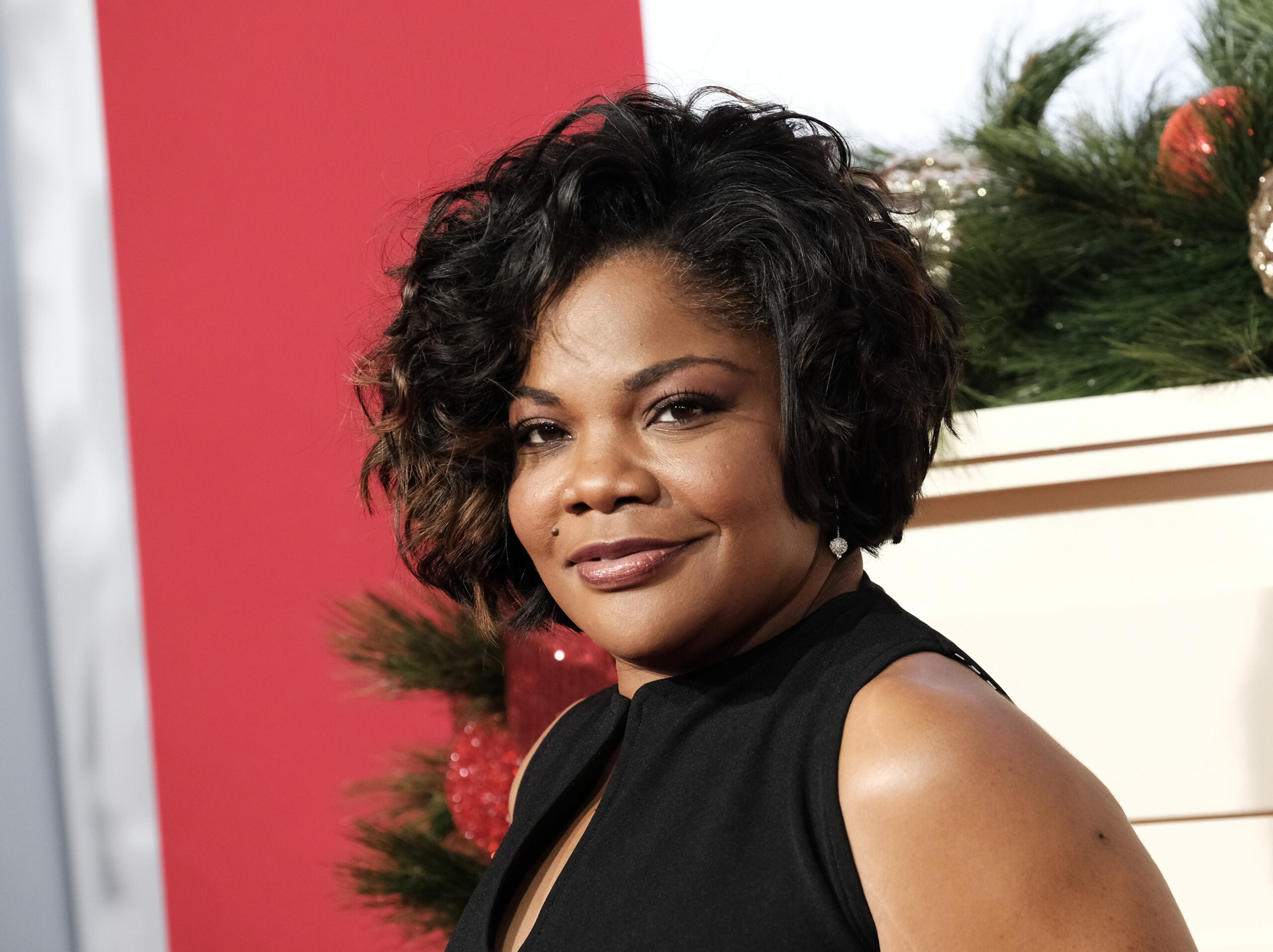 Mo’Nique attends the premiere of Almost Christmas at the Regency Village theatre in Westwood, California on November 3, 2016. Photo: Getty Images CHRIS DELMAS/AFP