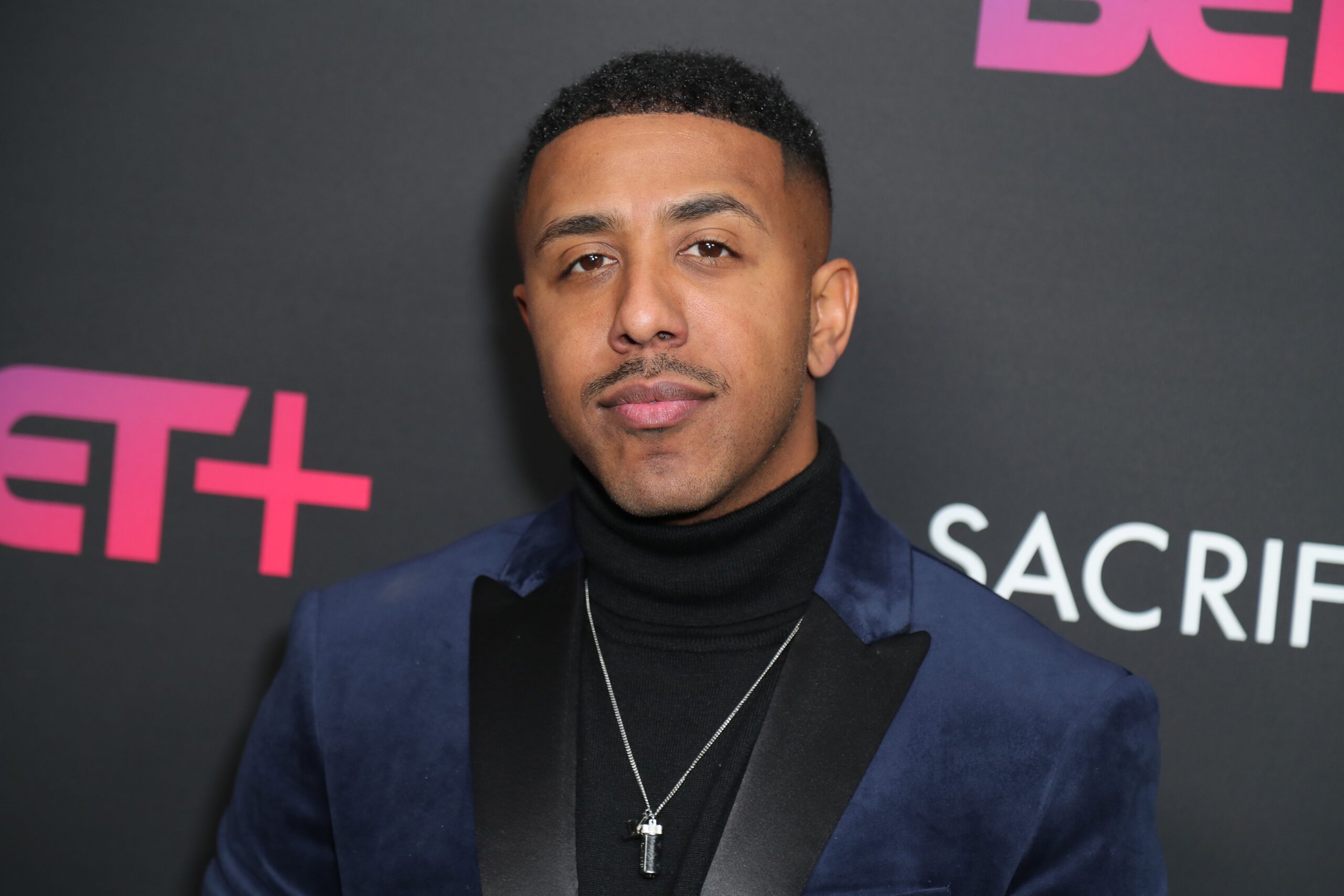 Marques Houston attends BET+ and Footage Film’s “Sacrifice” premiere event on December 11, 2019 in Los Angeles, California. Photo: Getty Images Leon Bennett for BET