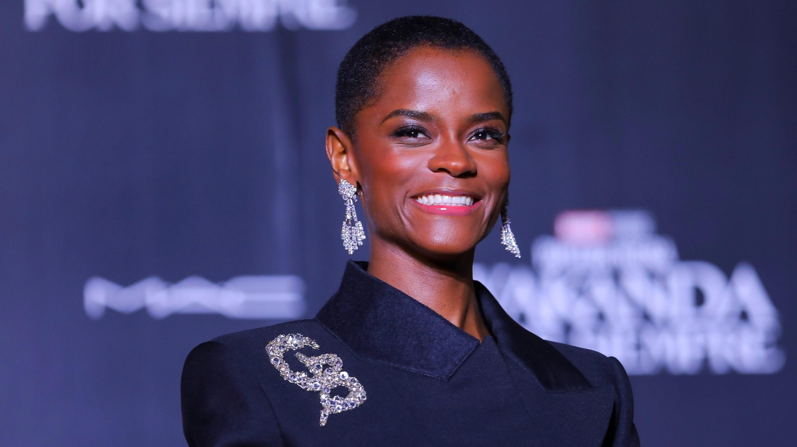 Letitia Wright during the “Black Panther: Wakanda Forever” Red Carpet in Mexico City on November 09, 2022 in Mexico City, Mexico Photo: Getty Images Agustin Cuevas for Disney