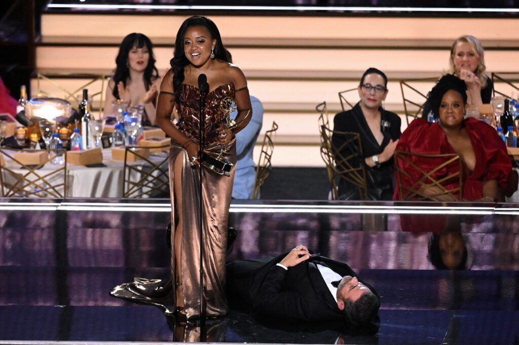 Quinta Brunson Went High, But Jimmy Kimmel Went Low