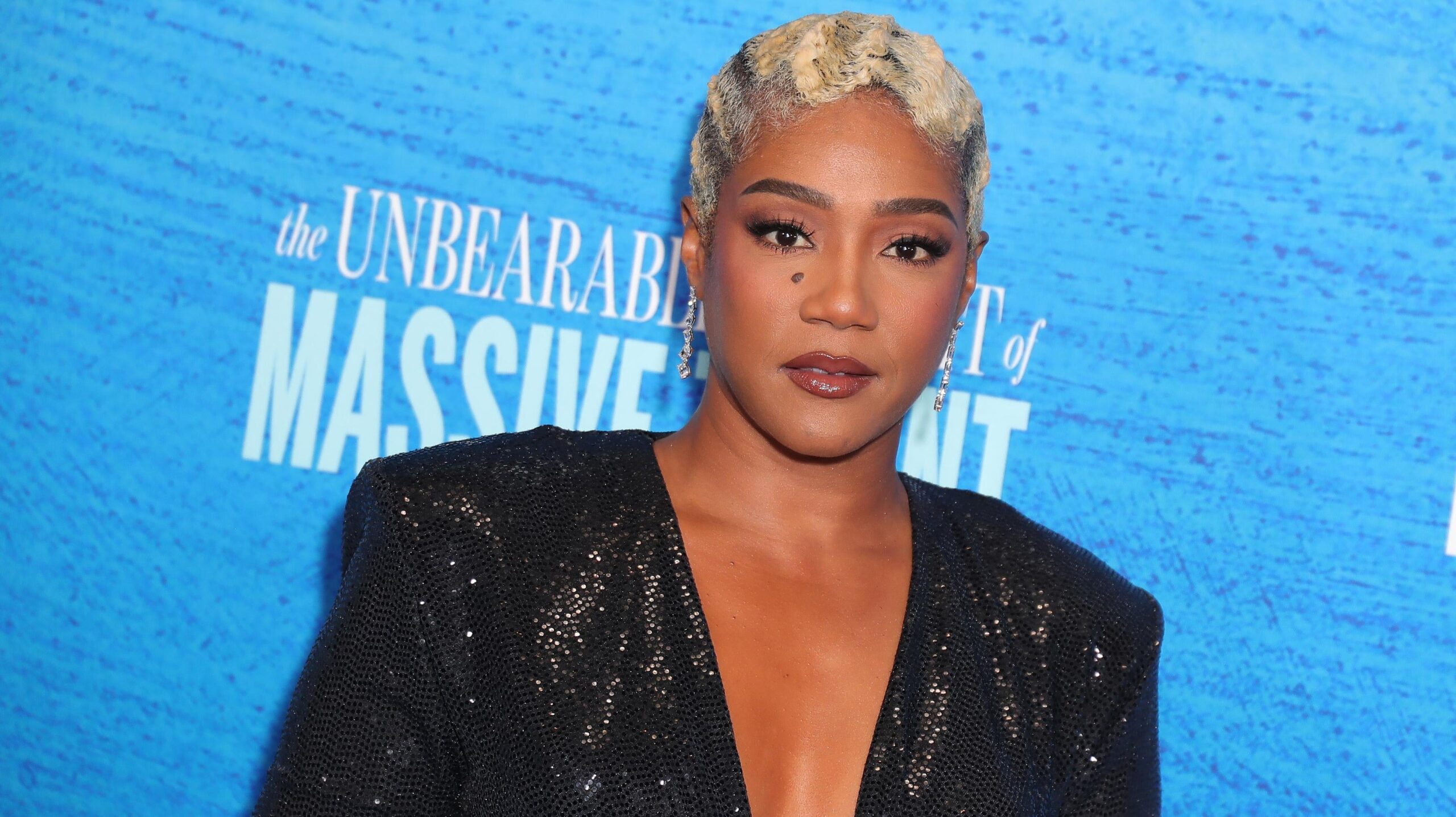 Tiffany Haddish attends the Los Angeles special screening of “The Unbearable Weight of Massive Talent” on April 18, 2022 in Los Angeles, California. Photo: Getty Images Leon Bennett