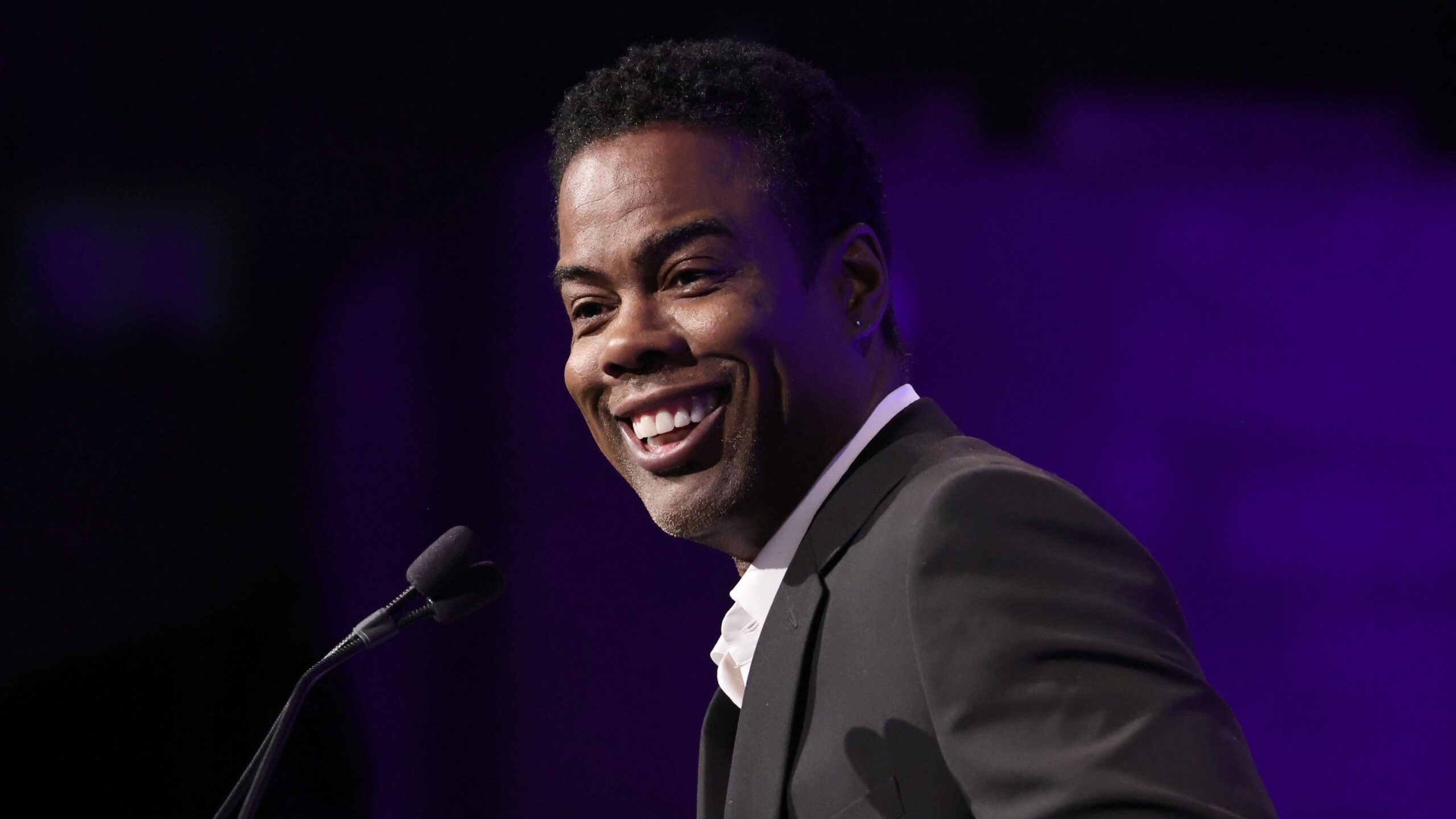Chris Rock speaks onstage at the National Board of Review annual awards gala at Cipriani 42nd Street on March 15, 2022 in New York City. Image: Getty Images Jamie McCarthy for National Board of Review