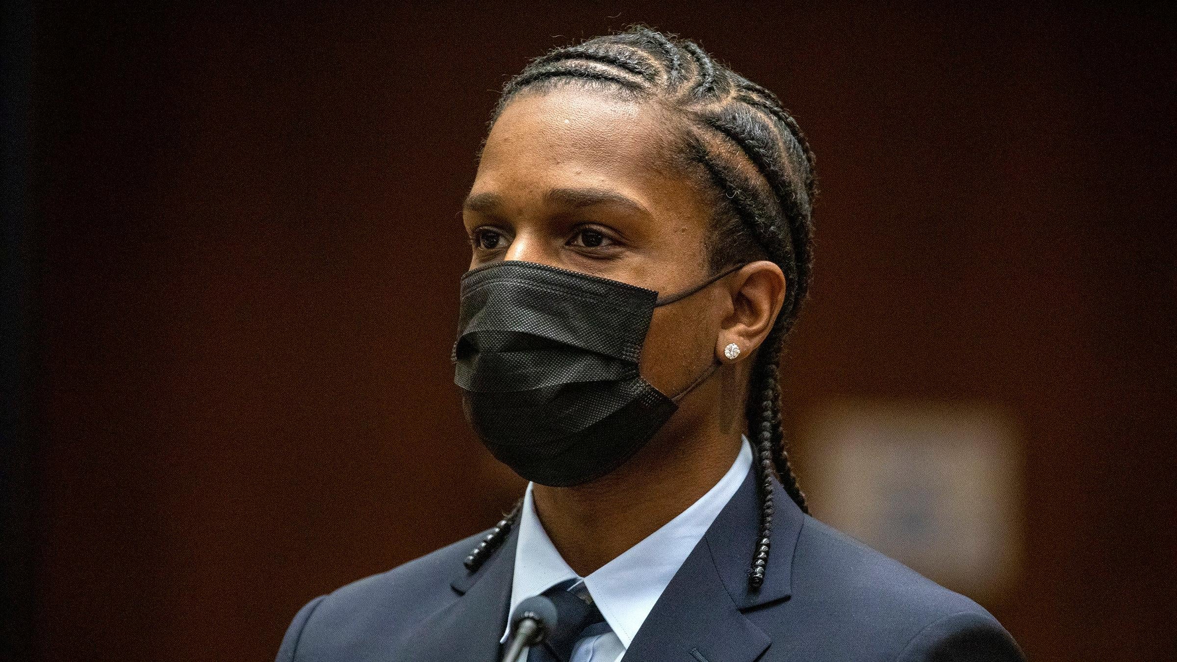 Rapper A$AP Rocky pleads not guilty to assault charges during his arraignment hearing on August 17, 2022 in Los Angeles, California. Photo: Getty Images Irfan Khan-Pool