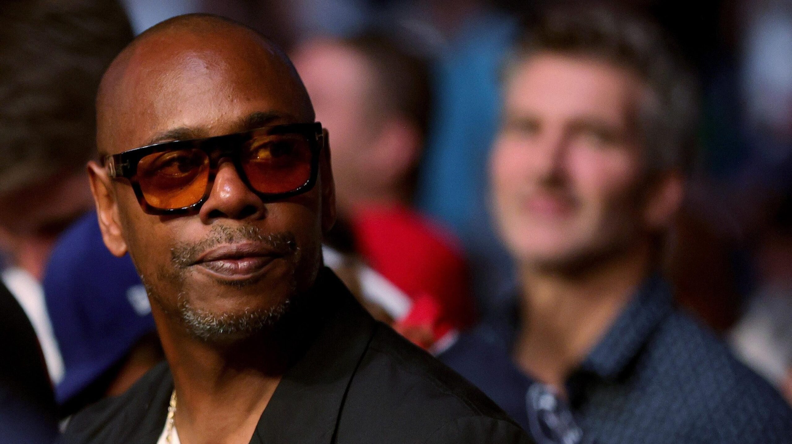 Dave Chappelle looks on during UFC 264: Poirier v McGregor 3 on July 10, 2021 in Las Vegas, Nevada. Photo: Getty Images Stacy Revere