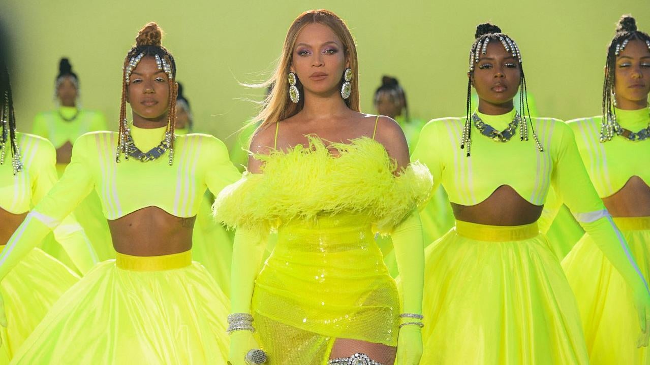 Beyoncé performs during the ABC telecast of the 94th Oscars® on Sunday, March 27, 2022 in Los Angeles, California. Photo: Getty Images Mason Poole/A.M.P.A.S.