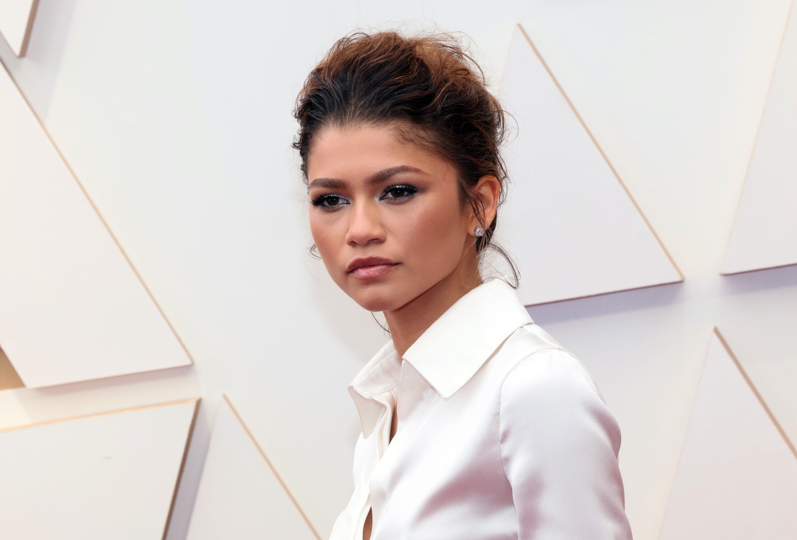 Zendaya attends the 94th Annual Academy Awards at Hollywood and Highland on March 27, 2022 in Hollywood, California. (Photo by David Livingston/Getty Images) Photo: Getty Images David Livingston
