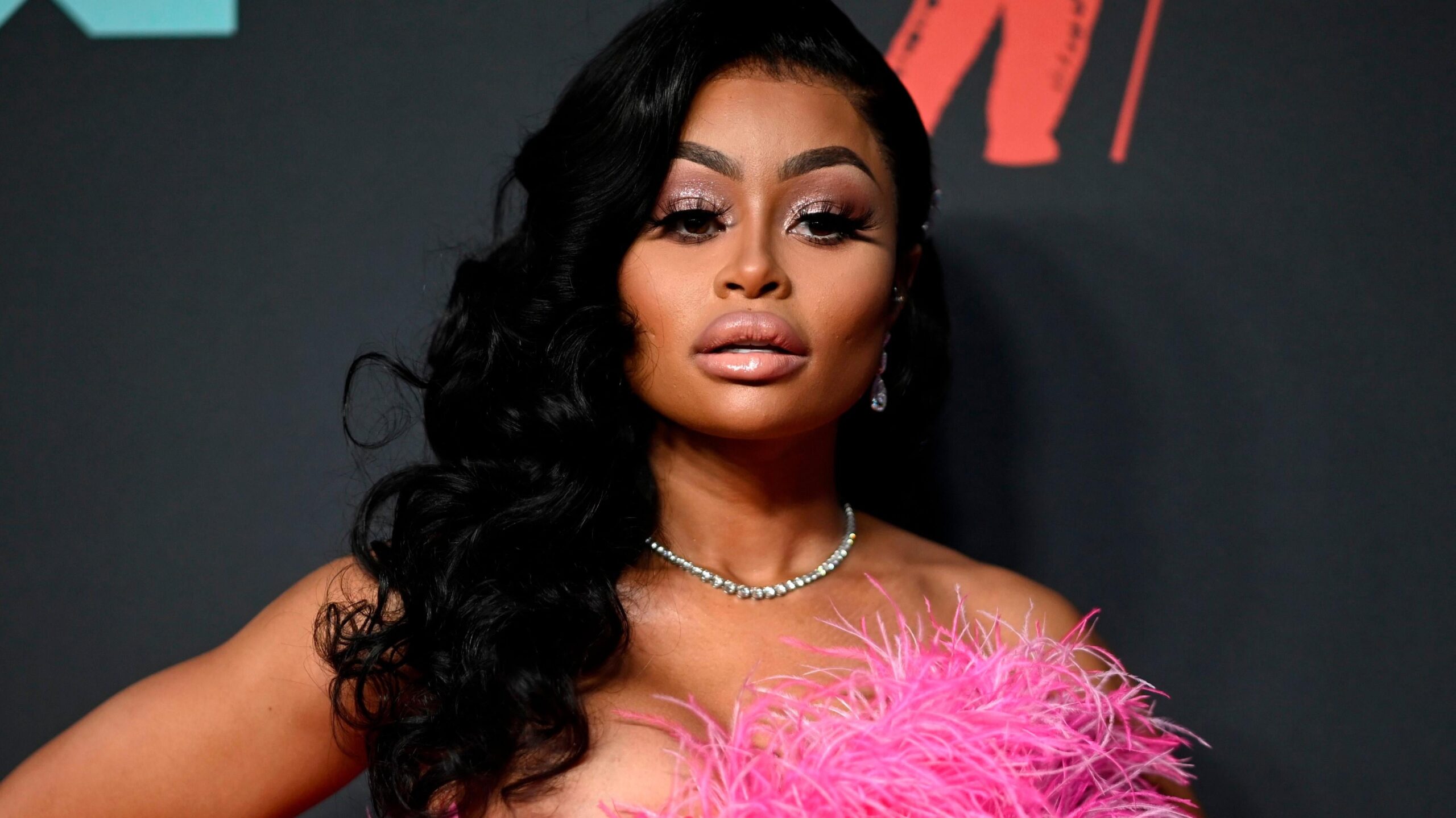 Blac Chyna arrives for the 2019 MTV Video Music Awards at the Prudential Center in Newark, New Jersey on August 26, 2019. Photo: Getty Images Johannes EISELE/AFP