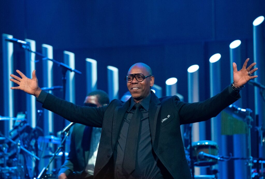 Dave Chappelle Unveils a ‘Lunatic’s Manifesto’ During Netflix Is a Joke Festival
