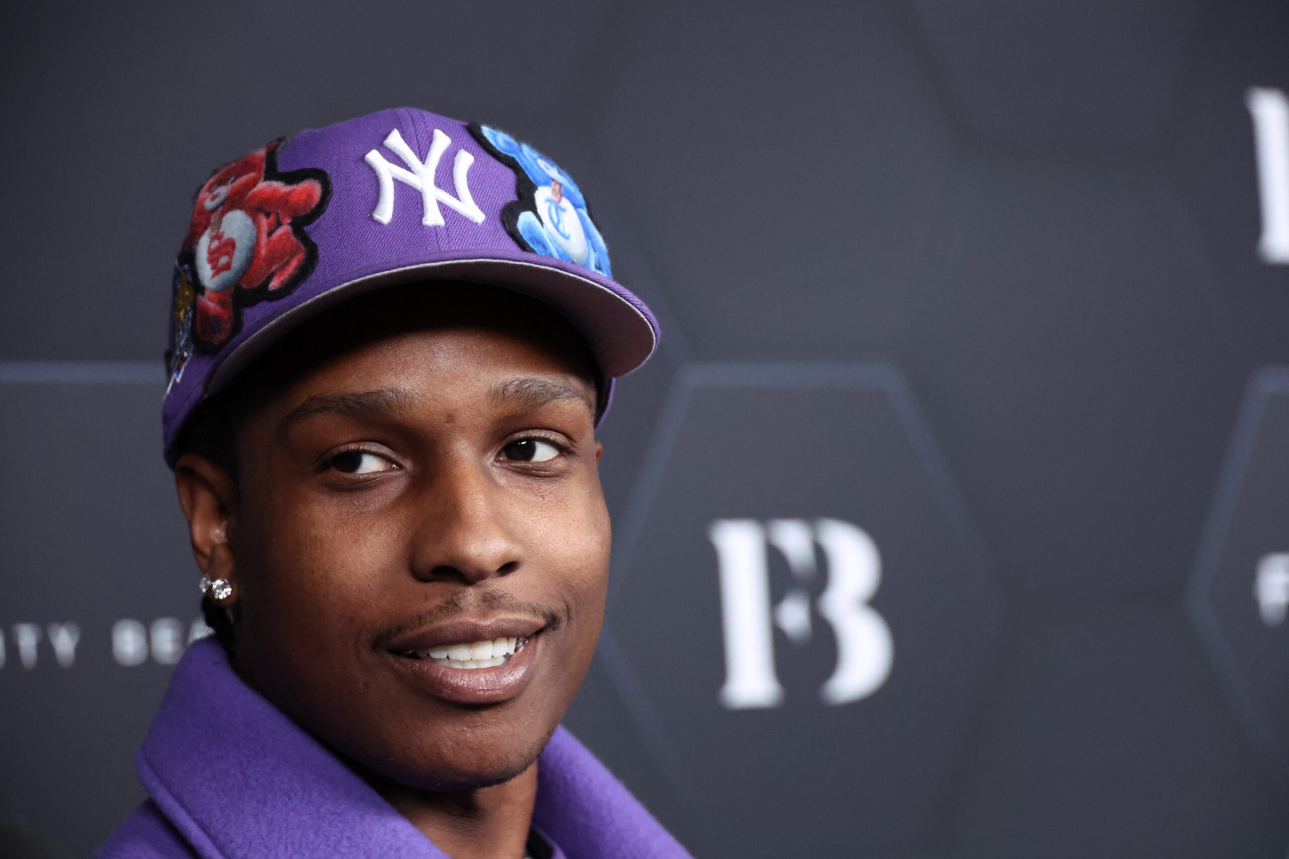 ASAP Rocky poses for a picture as Rihanna celebrates her beauty brands Fenty Beauty and Fenty Skinat Goya Studios on February 11, 2022 in Los Angeles, California. (Photo by Mike Coppola/Getty Images) Photo: Getty Images Mike Coppola