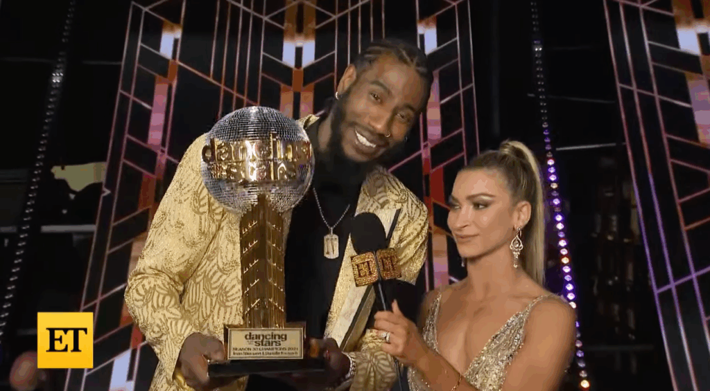 Iman Shumpert Comes Through in the Clutch to Become 1st NBA Player to Win Dancing With the Stars