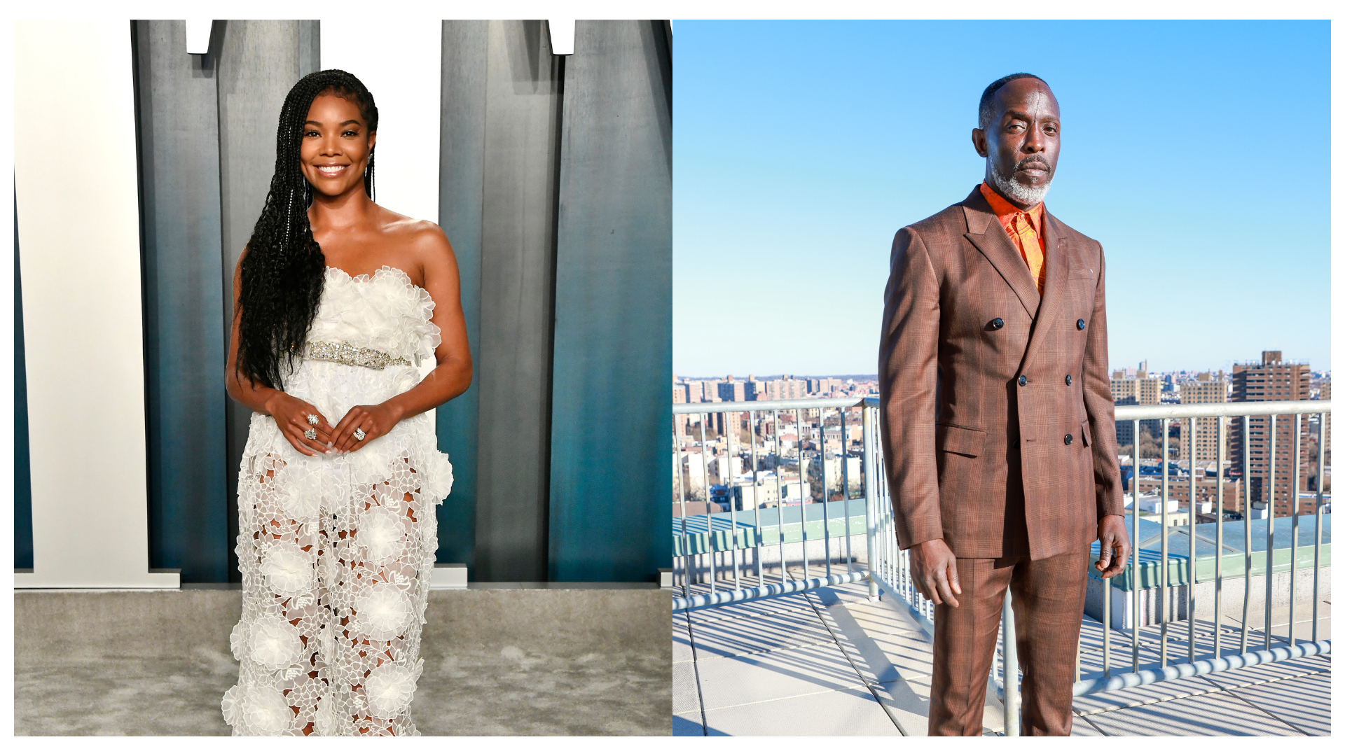 Left to right: Gabrielle Union, Michael K. Williams Photo: Getty Images Frazer Harrison, Arturo Holmes