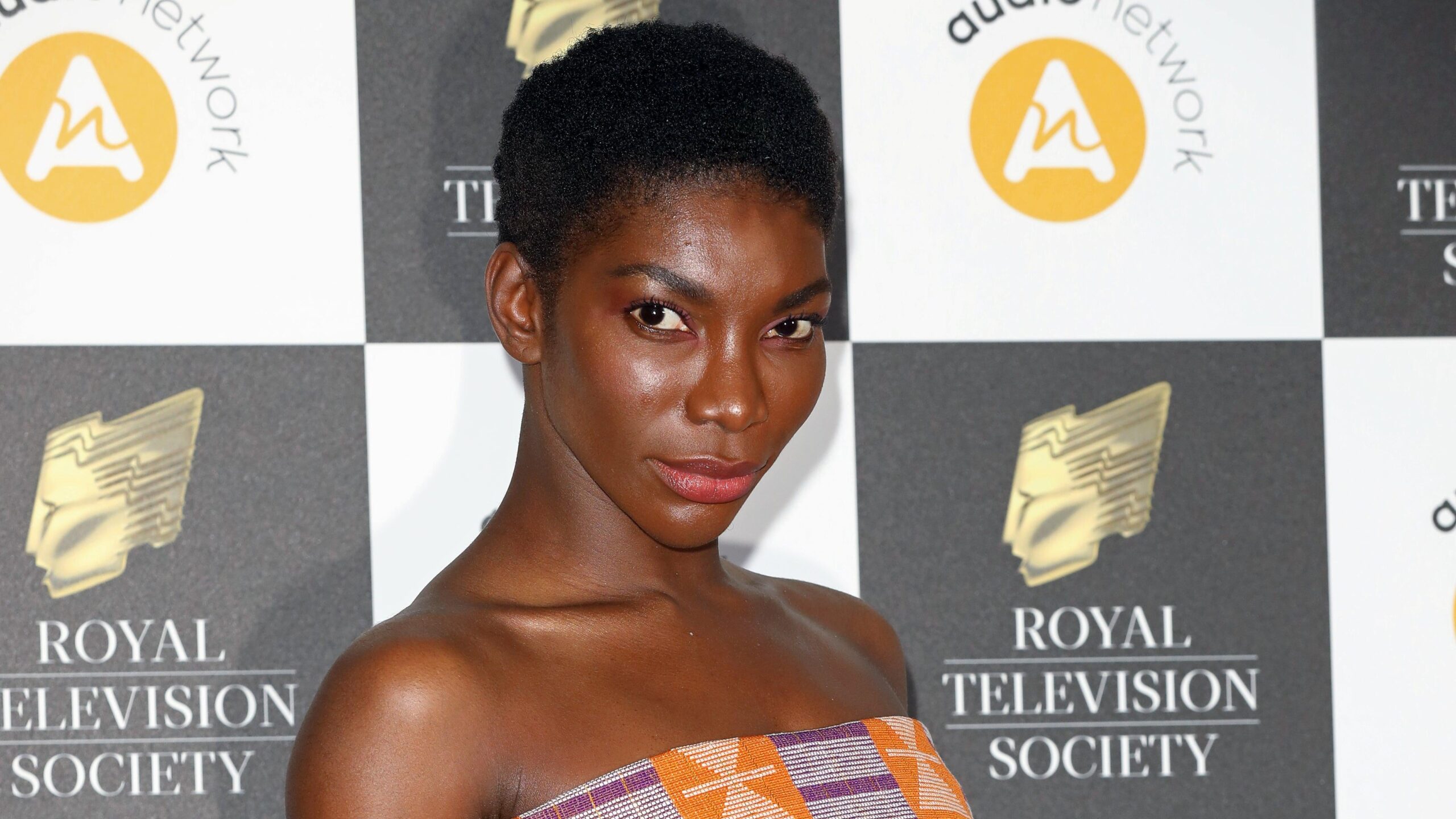 Michaela Coel attends the Royal Television Society Programme Awards on March 19, 2019. Photo: Getty Images Tristan Fewings