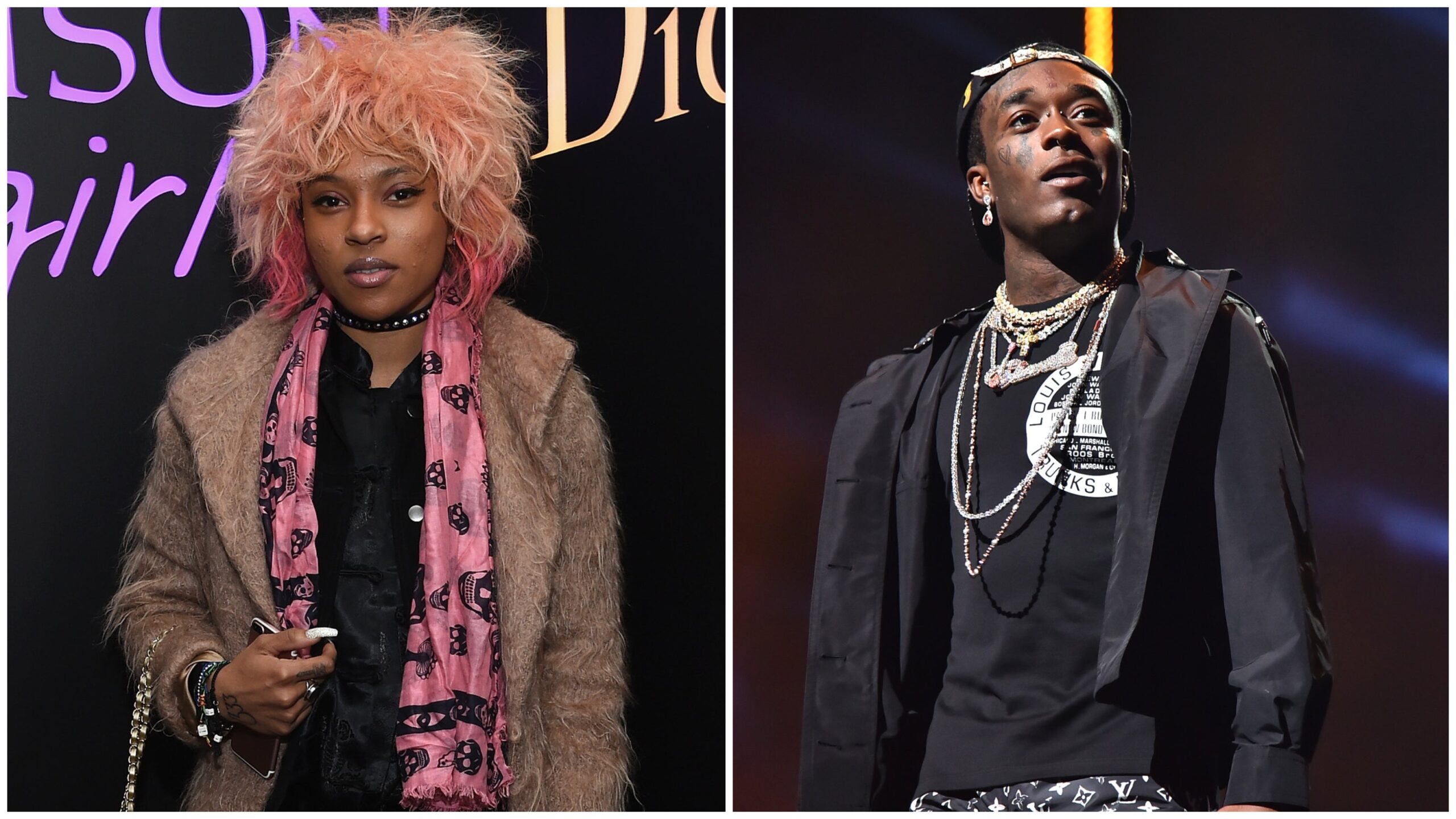 Artist Brittany Byrd; Lil Uzi Vert Photo: Getty Images Dimitrios Kambouris for Dior Beauty/Theo Wargo for TIDAL