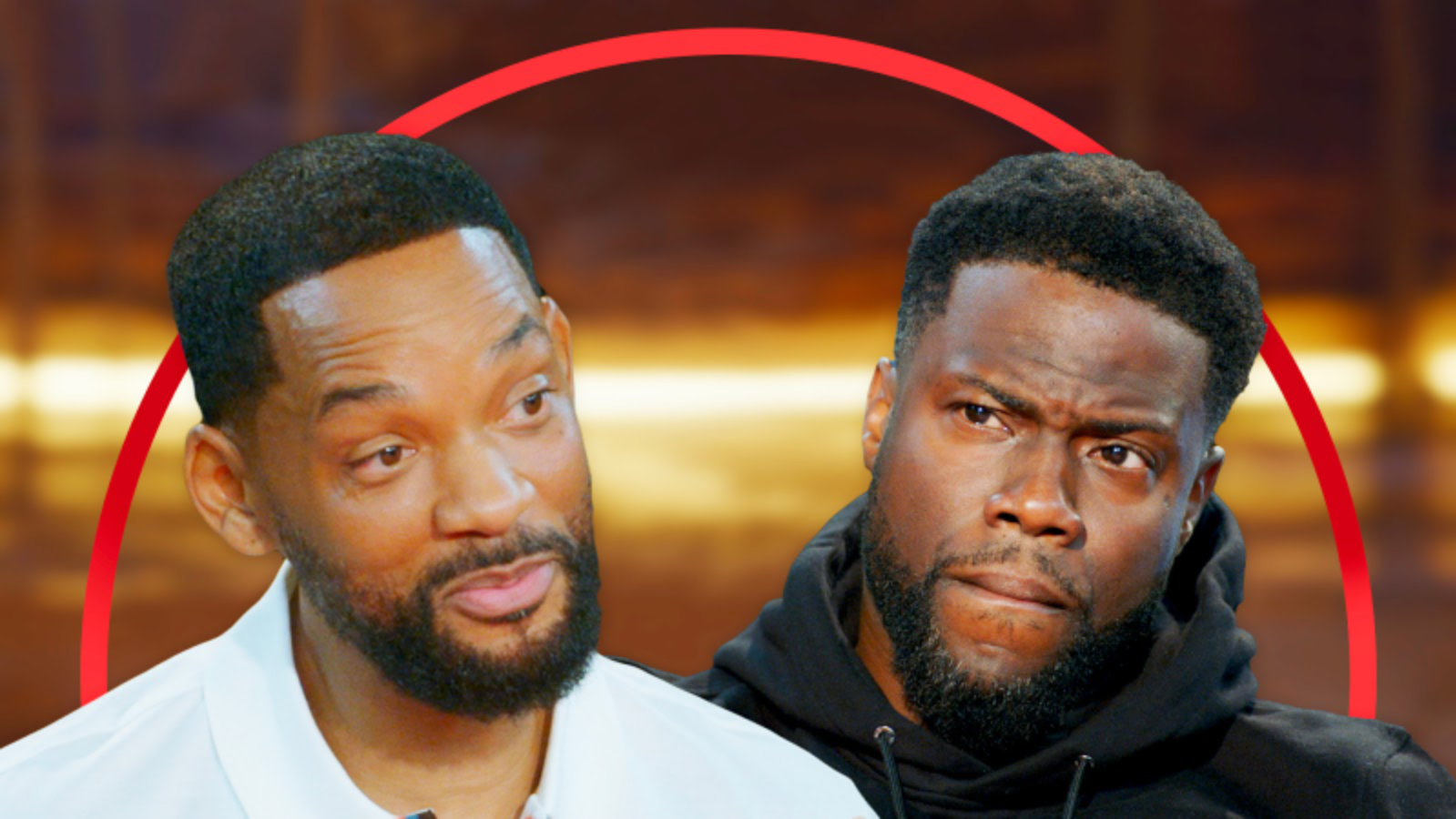 “Will Smith Brings Kevin Hart to the Red Table” Image: Facebook Watch / Red Table Talk