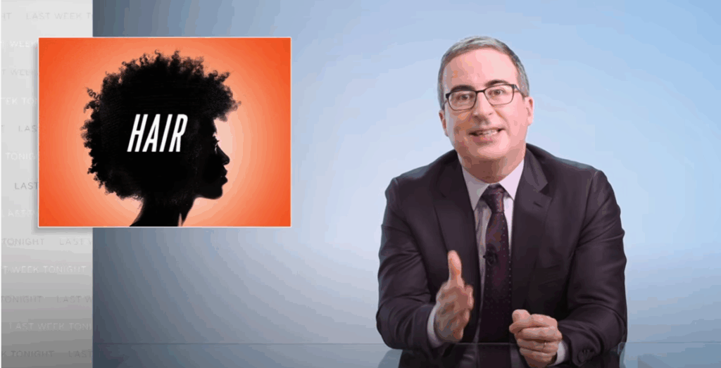 John Oliver Tackles the Importance of Black Hair on Last Week Tonight—And He Does a Surprisingly Decent Job