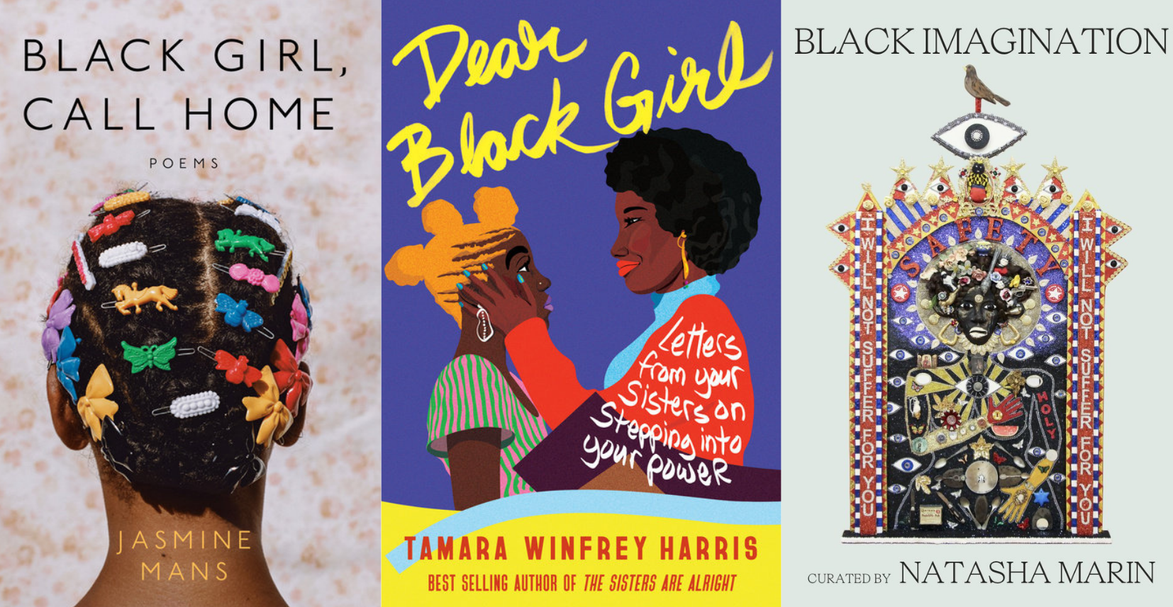 Black Girl, Call Home, Dear Black Girl, Black Imagination Image: Berkley, Berrett-Koehler Publishers, Scribd