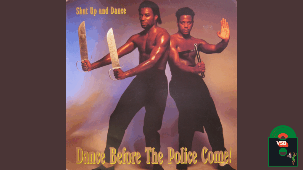 28 Days of Album Cover Blackness With VSB, Day 18: Shut Up and Dance's Dance Before The Police Come! (1990)
