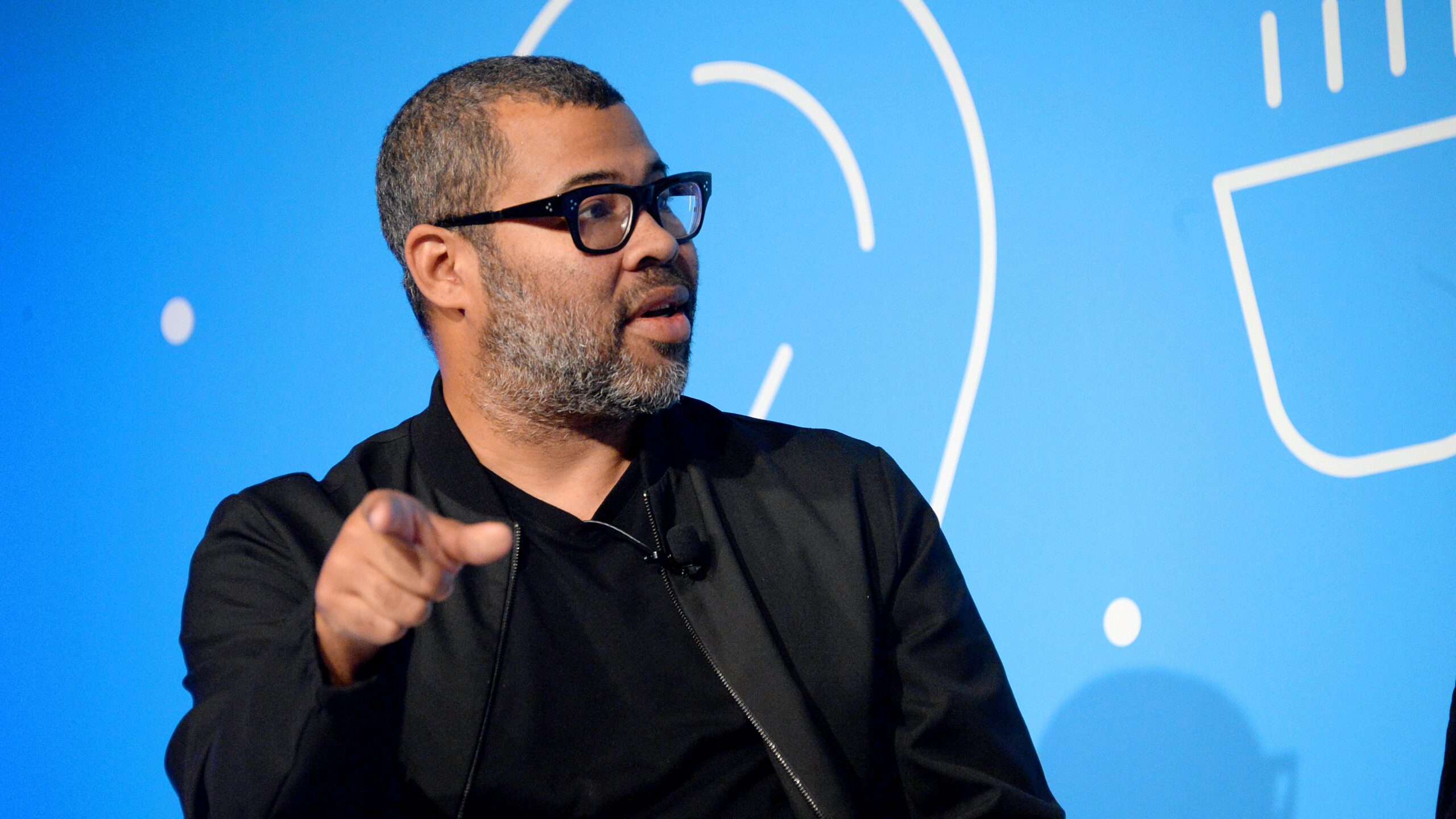 Jordan Peele speaks on stage at the “Unconventional Storytelling: A Creative Conversation with Donna Langley and Jordan Peele” panel at the Fast Company Innovation Festival - Day 2 on November 06, 2019. Photo: Getty Images Brad Barket/Getty Images for Fast Company