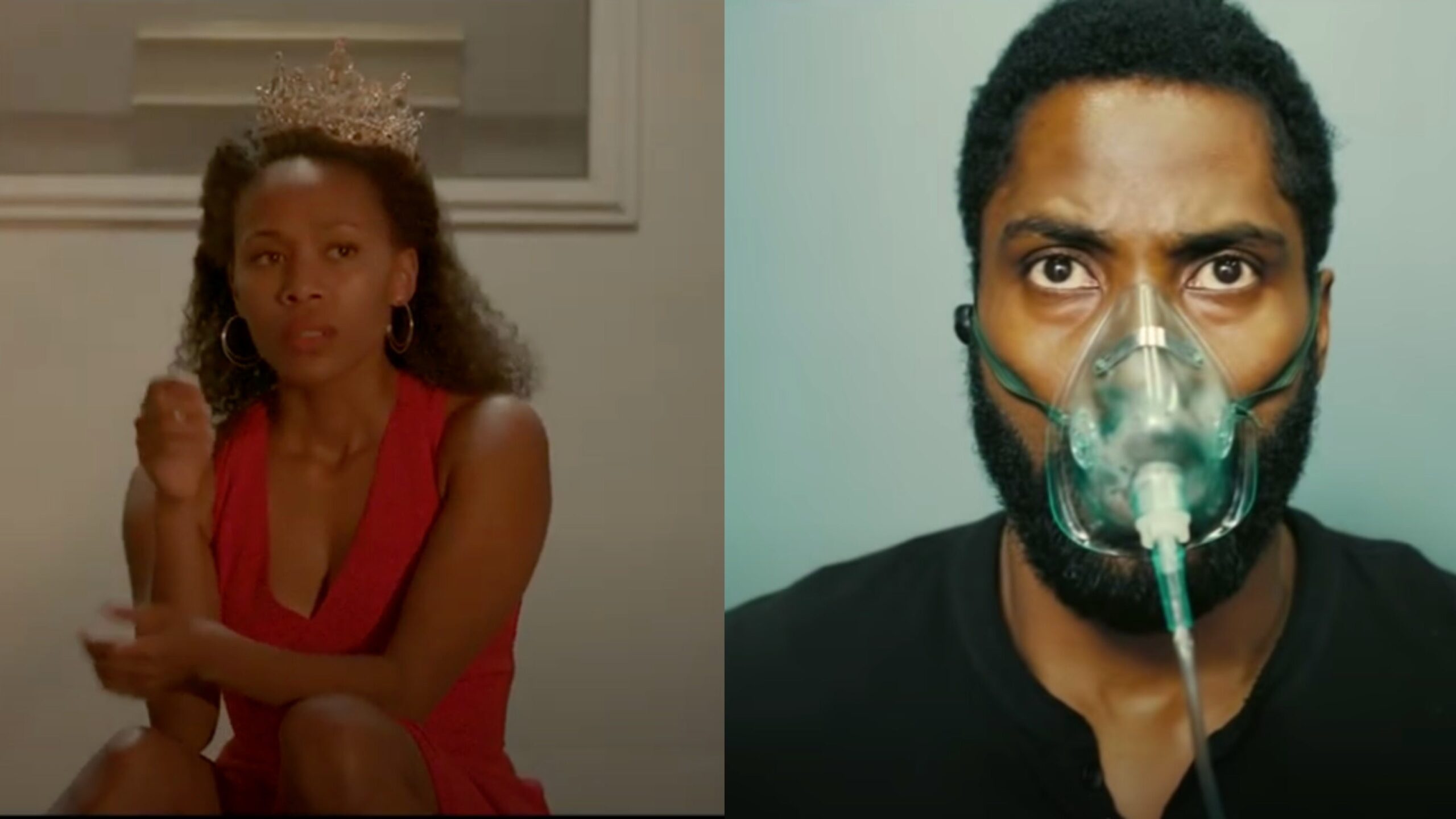 (L-R): Miss Juneteenth (2020); TENET (2020) Screenshot: YouTube Vertical Entertainment