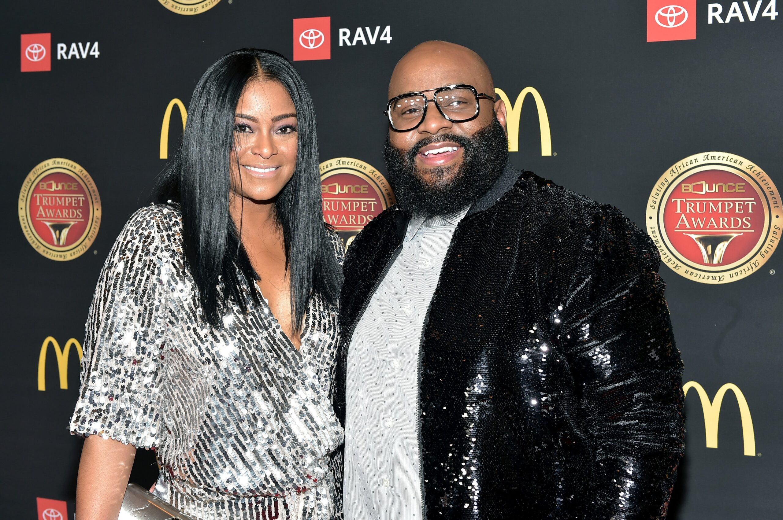 April Daniels and LaShawn Daniels attend the 2019 Bounce Trumpet Awards on January 19, 2019 in Atlanta, Georgia. Photo: Getty Images for Bounce Trumpet Awards Moses Robinson
