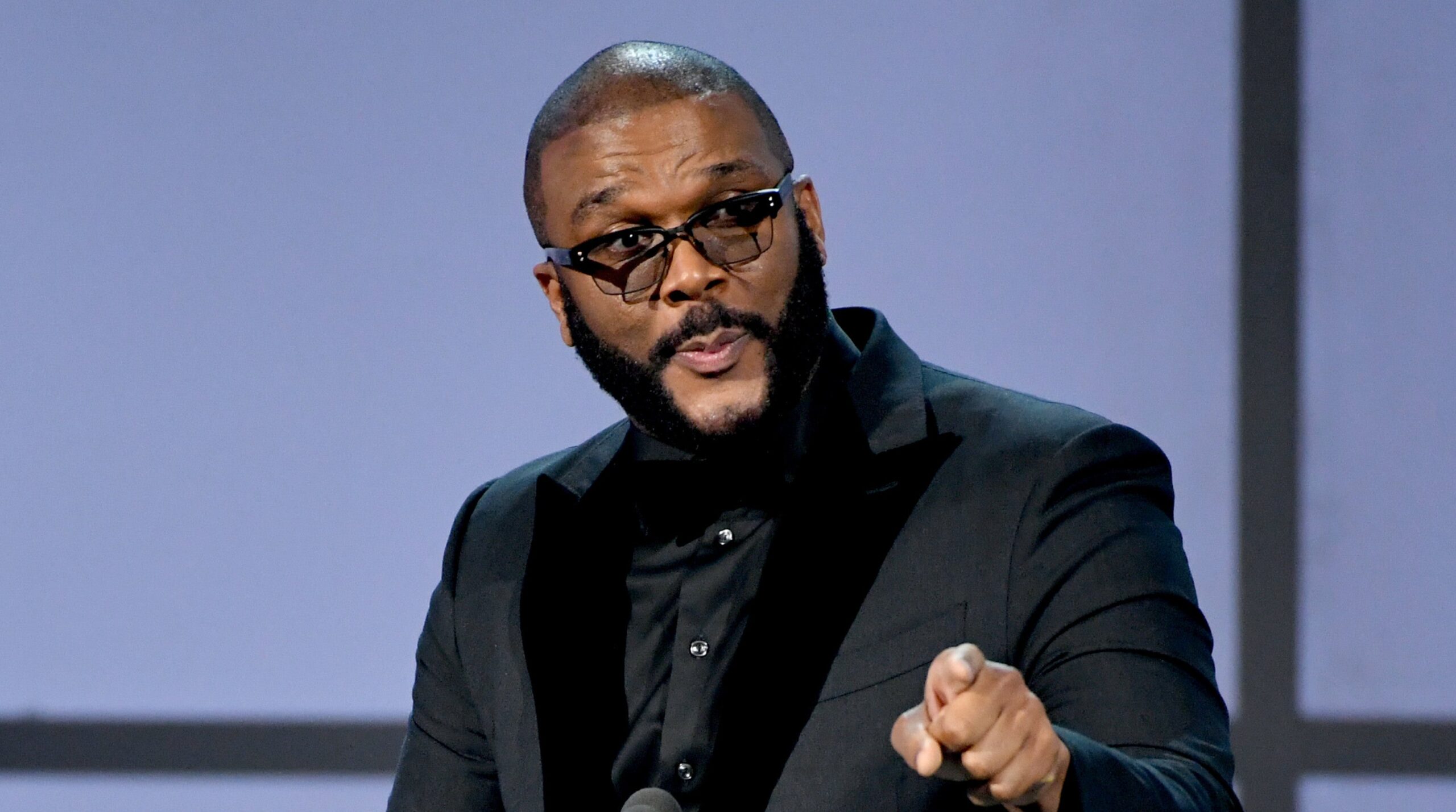 Tyler Perry accepts the Ultimate Icon Award onstage at the 2019 BET Awards on June 23, 2019 in Los Angeles, California. Photo: Getty Images Kevin Winter