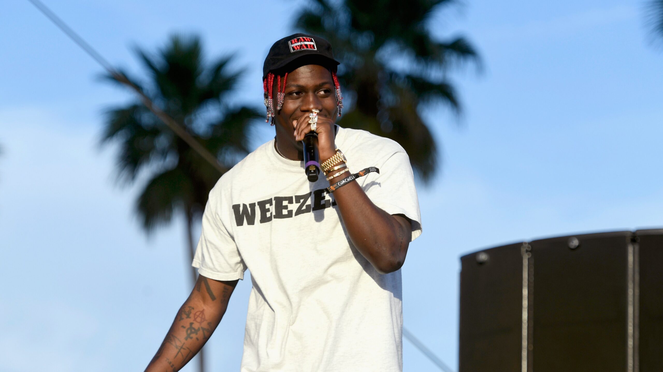 Lil Yachty performs with Blood Orange during the 2019 Coachella Valley Music And Arts Festival on April 14, 2019 in Indio, California. Photo: Getty Images for Coachella Frazer Harrison