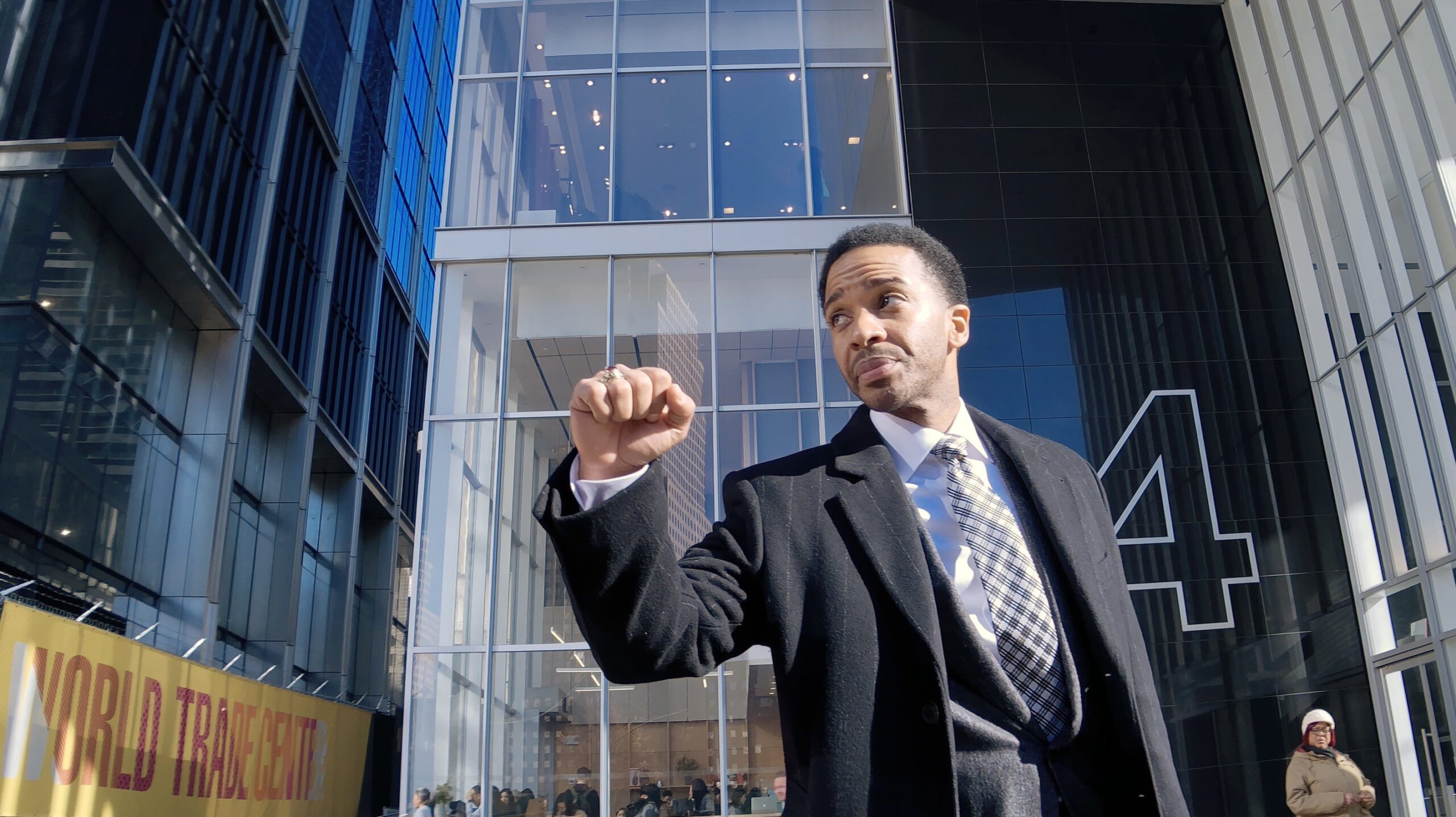 André Holland, in High Flying Bird Photo: Courtesy of Netflix Peter Andrews