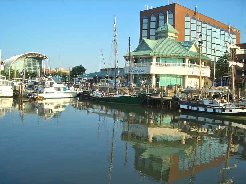 The Docks at Downtown Hampton Hampton, Virginia Boat Slips SnagASlip