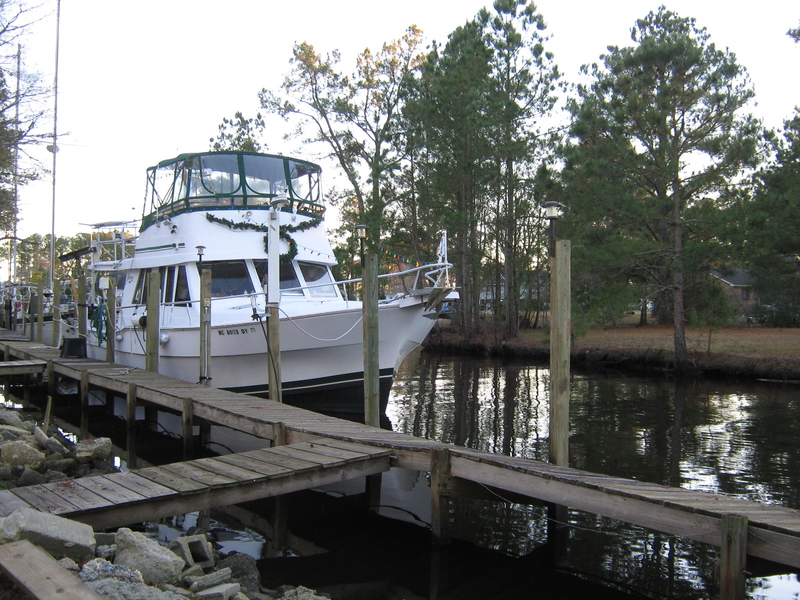 Private Slip Near Belhaven, NC on the ICW