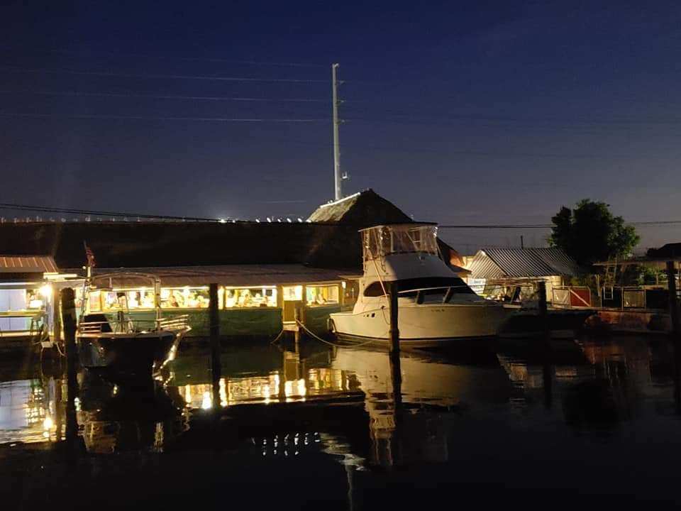 Porky's Bayside Restaurant and Marina in Marathon, Florida Florida