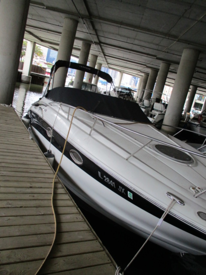 Private boat slip for purchase in Chicago Lake Michigan Boat Slips
