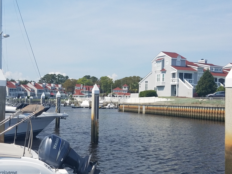 3238' private boat slip in Little River, SC