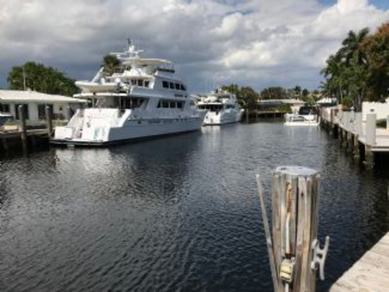 Private boat slip in Fort Lauderdale Florida SnagASlip