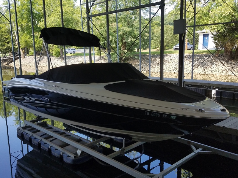 Private Covered Slip For Sale in Private Yacht Club on the Cumberland River