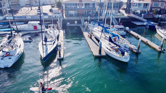 90' Slip in Newport Harbor