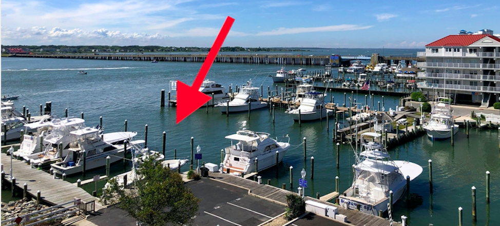 Rare Boat Slip in Downtown Ocean City, MD