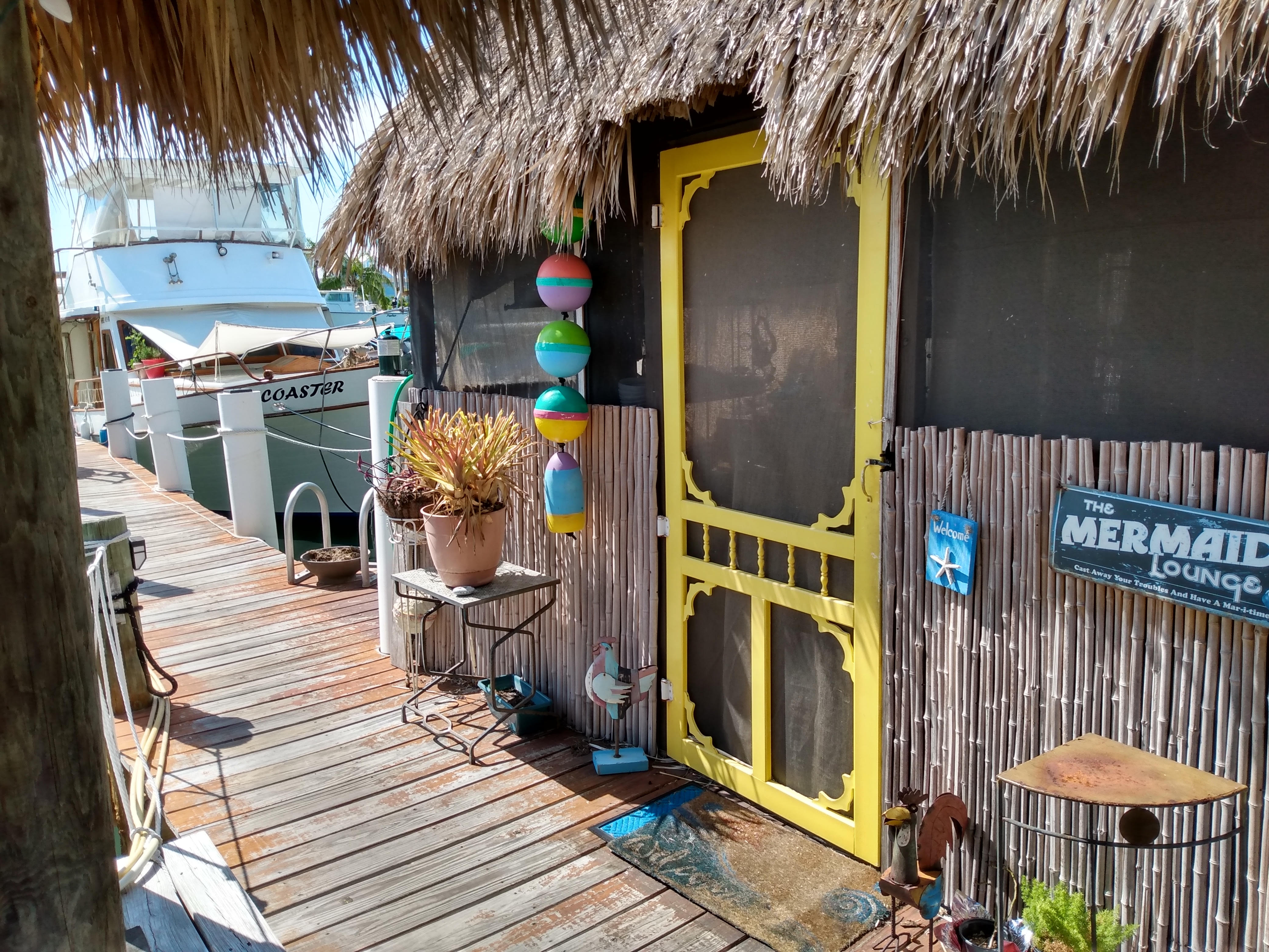 Private Boat Slip, Tiki Shed & Parking Space for Sale