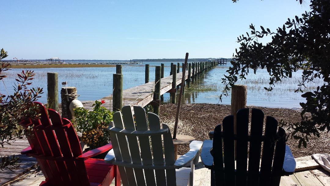 Private Dock on the May River near Hilton Head