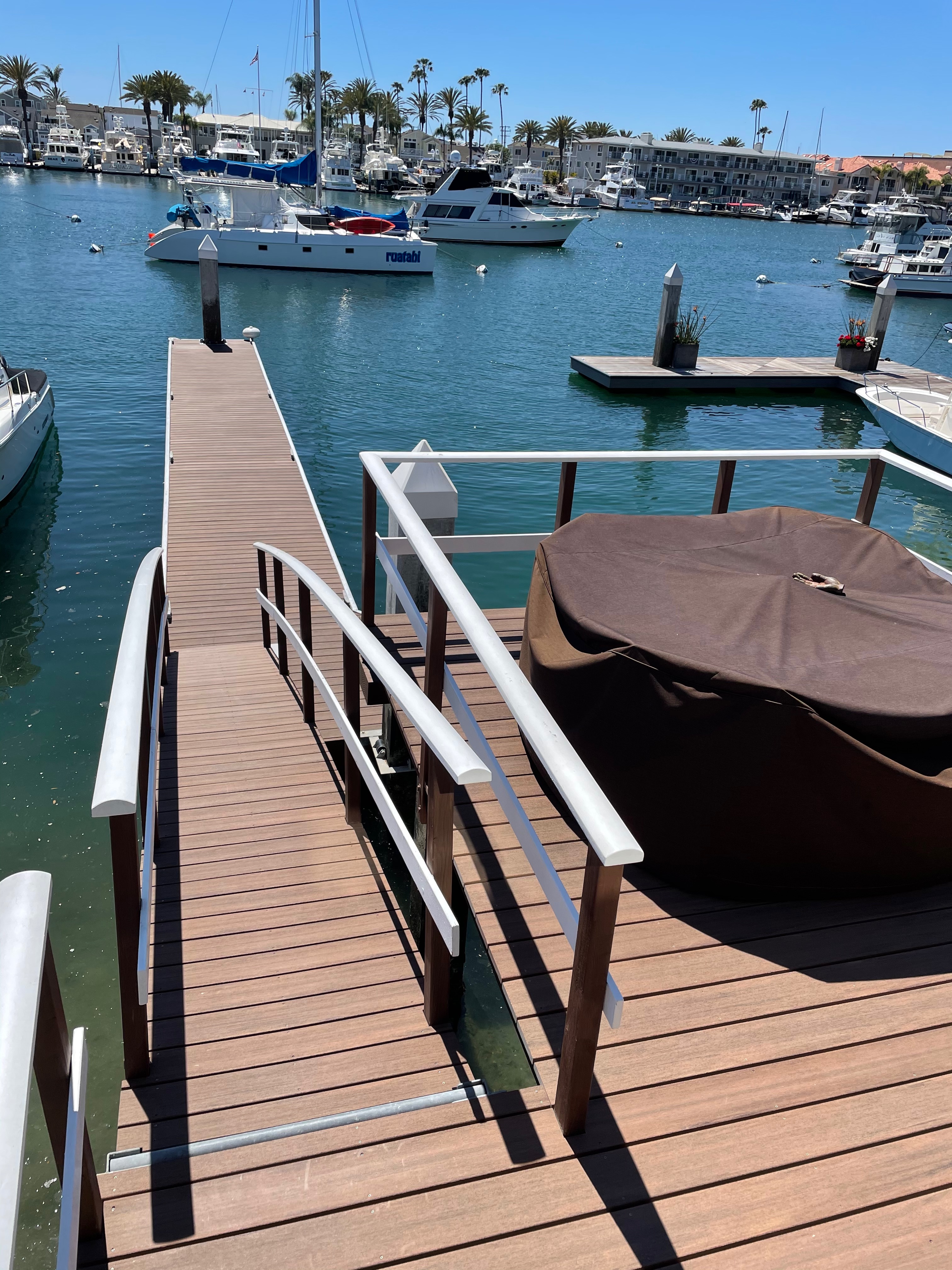 60' Boat Slip on Beautiful Lido Isle