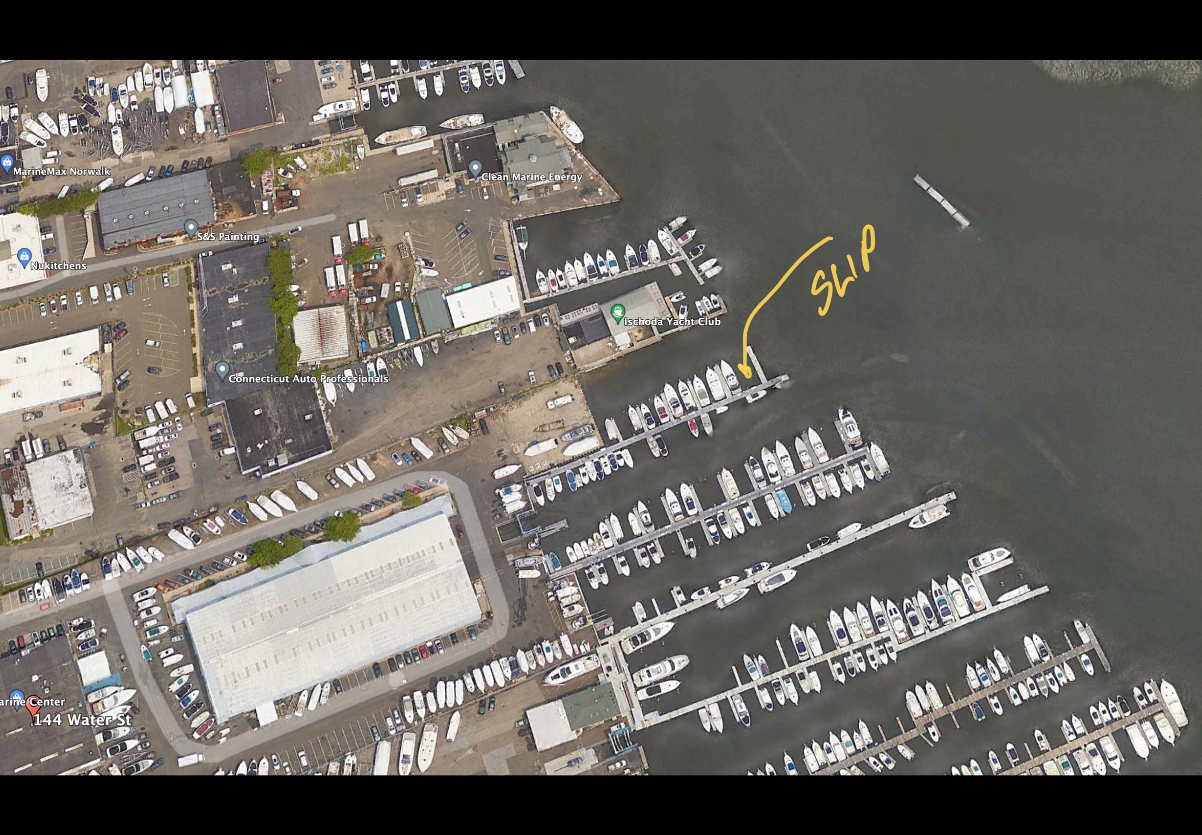 50' Floating Dock Slip Available