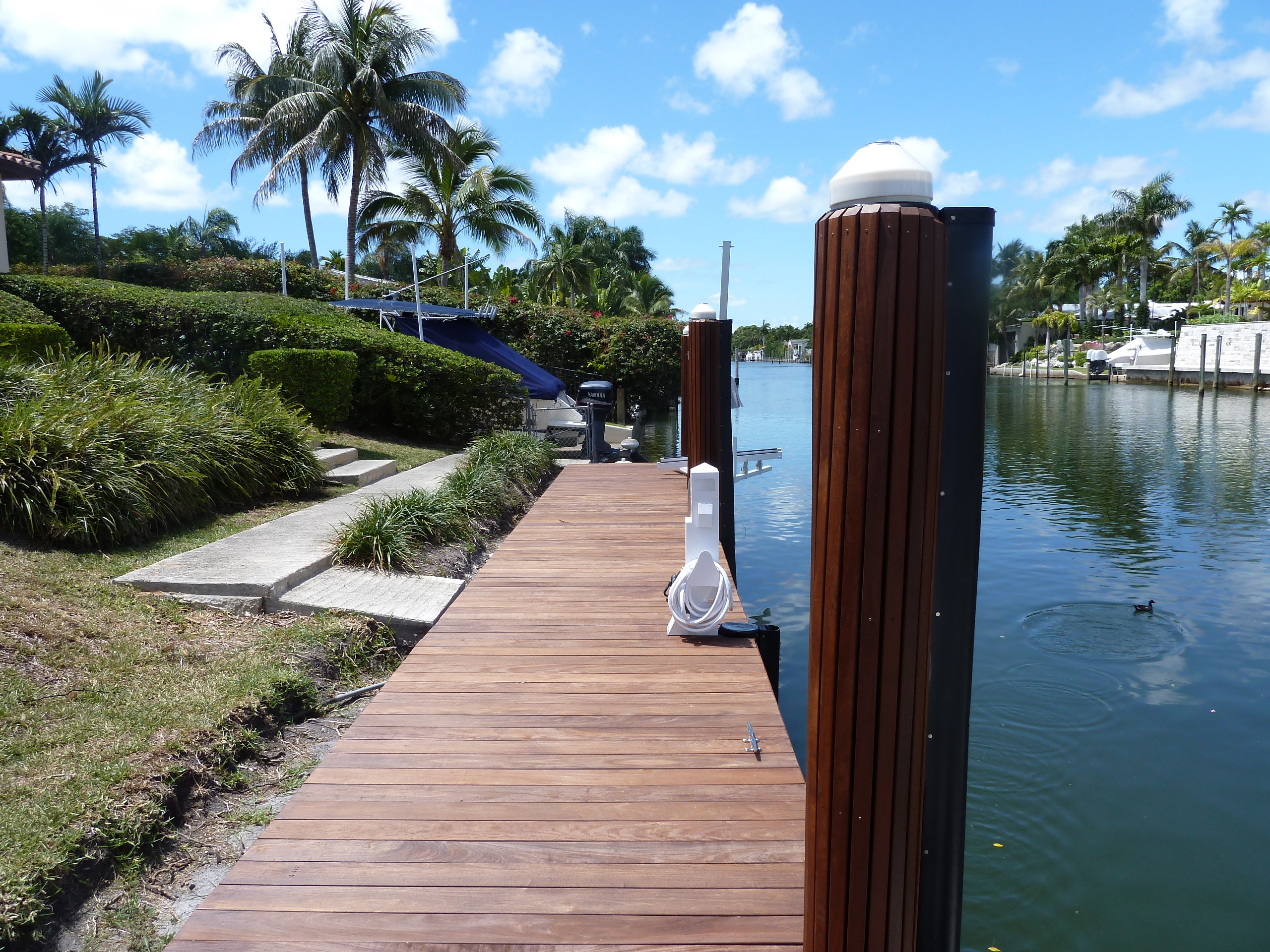 Boat Slip with Lift & Storage Unit For Rent on Coral Gables Waterway