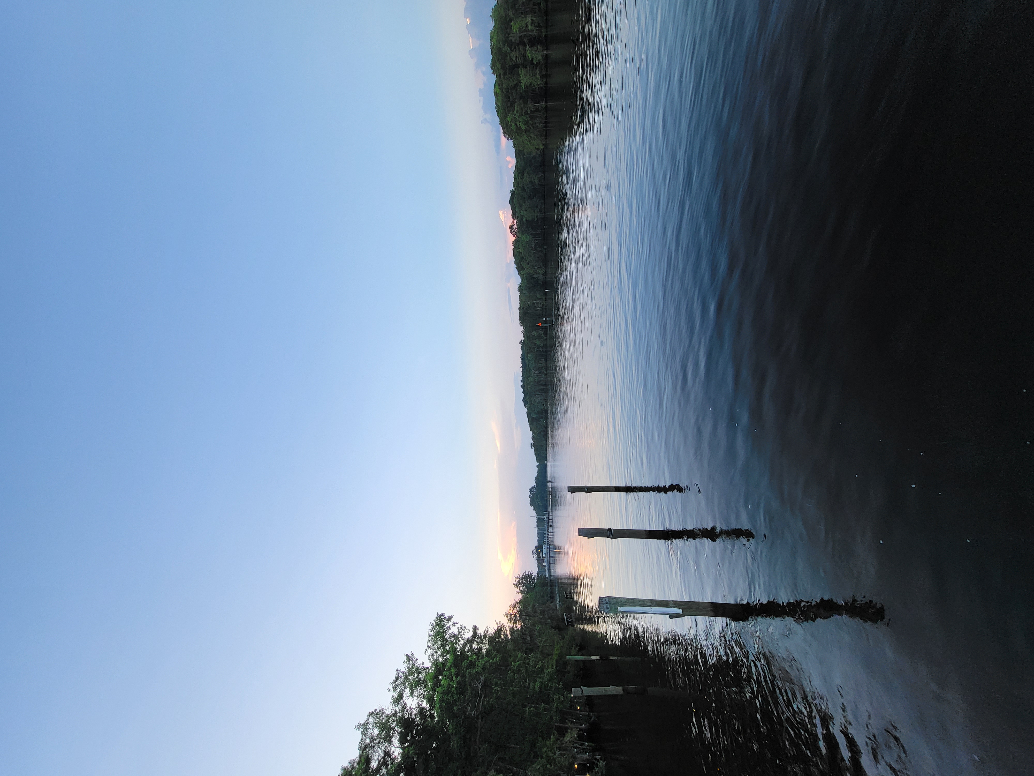 Private Slips along Bucksport ICW