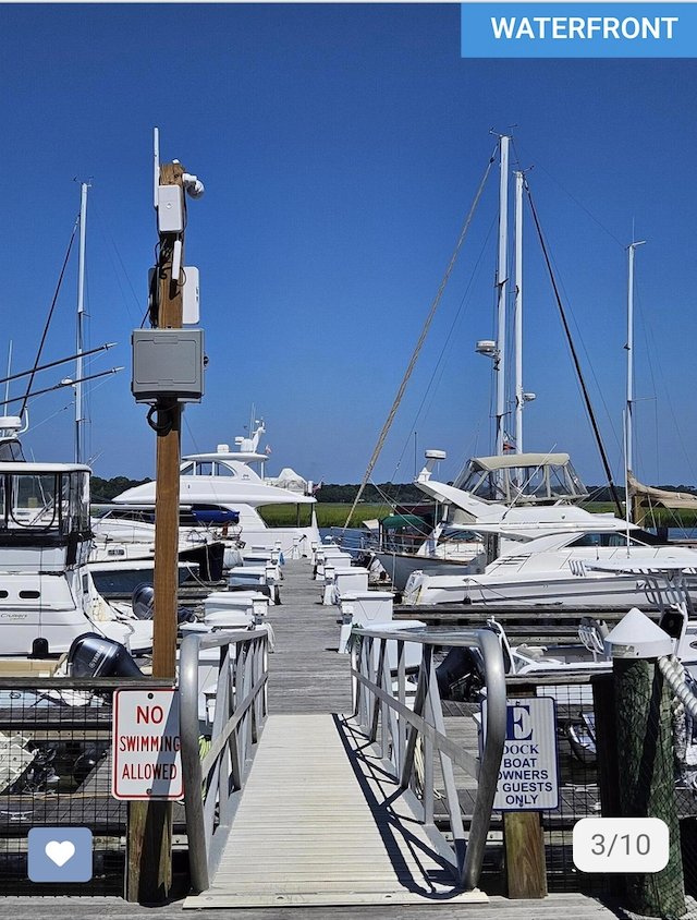 40' private boat slip in Little River, SC