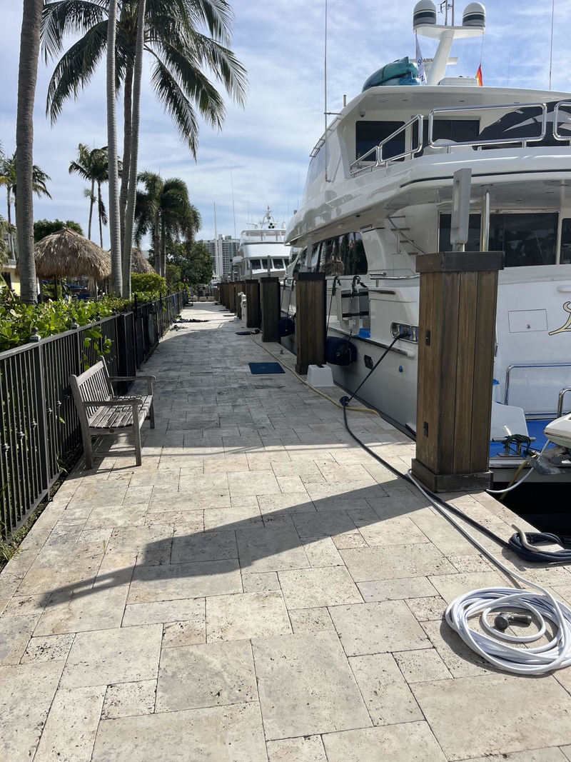 90' Superyacht Private Dock