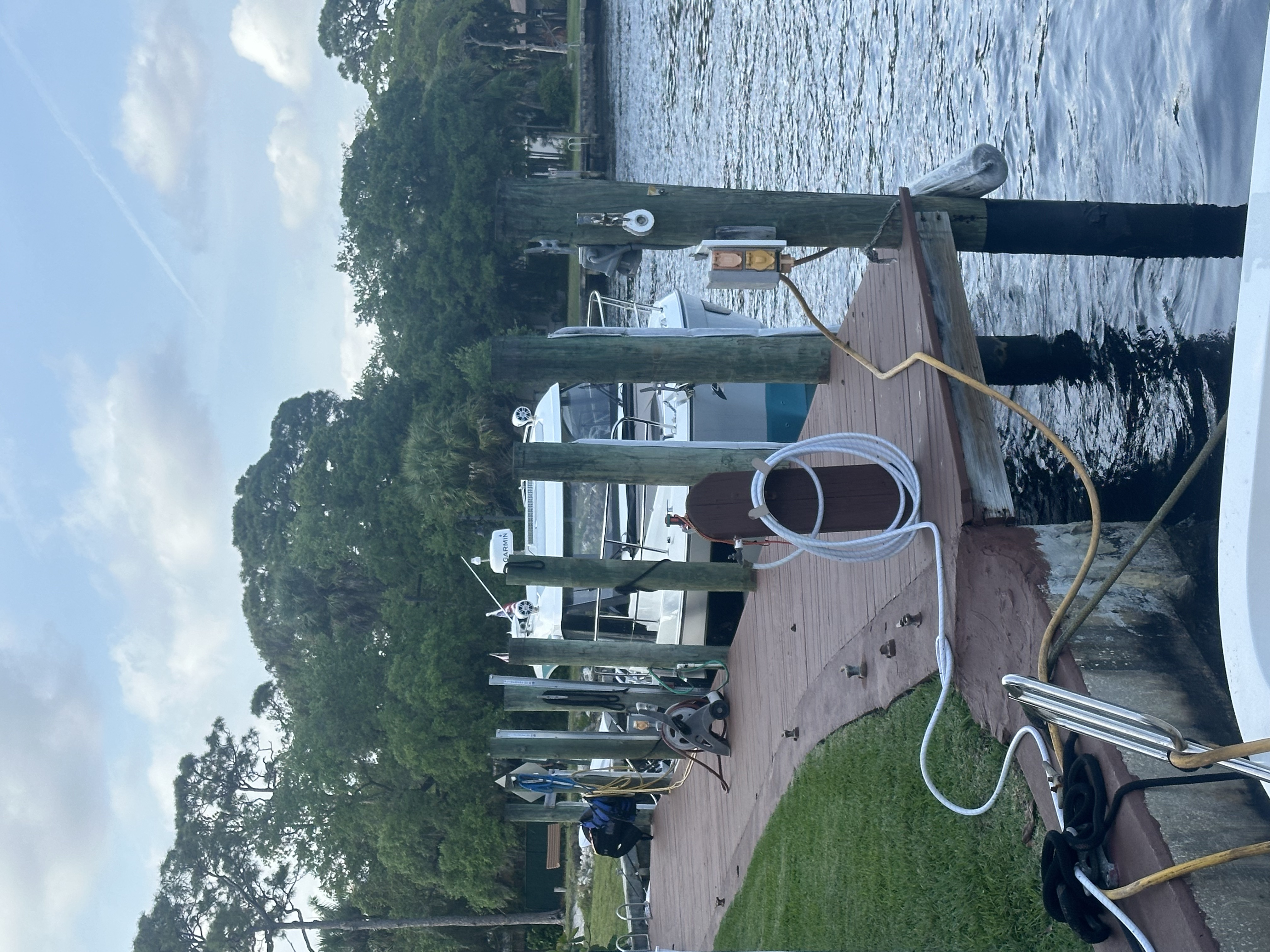 80' dock on the New River