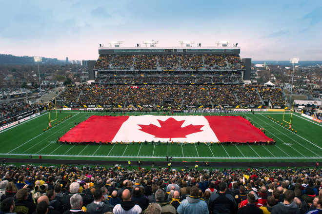 Ticats Eastern Division Final November 23, 2014 Photo by Ian Goring